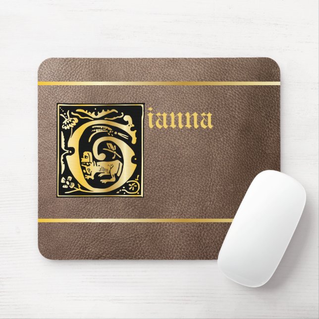 Mousepad Mítica do século XVI cria Capital Decorativo G (Com mouse)