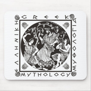 Mousepad Mitologia grega - preto