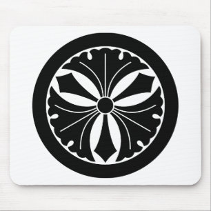 Mousepad Mitsu Ginnan dentro de um círculo