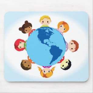 Mousepad miúdos do mundo