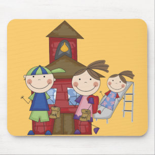 Mousepad Miúdos e t-shirt e presentes da escola