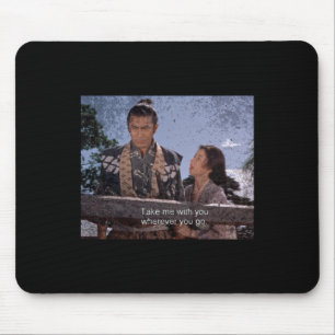 Mousepad Miyamoto Musashi Otsu - Ponte Samurai Trilogy Sce