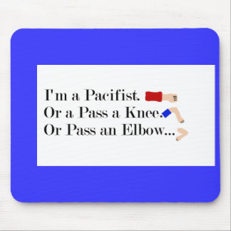 Mousepad MMA Pacifist Humor Design