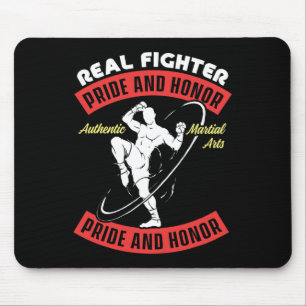 Mousepad Mma Tailandesa Muay Que Luta Contra A Marcial Autê