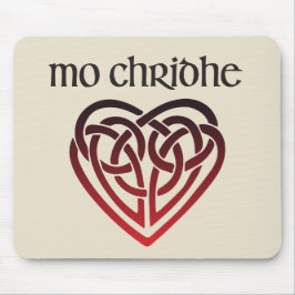 Mousepad Mo Chridhe - meu coração no gaélico escocês