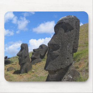 Mousepad Moai na Ilha Páscoa