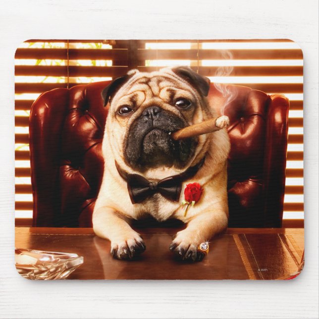 Mousepad Mobster Dog (Frente)
