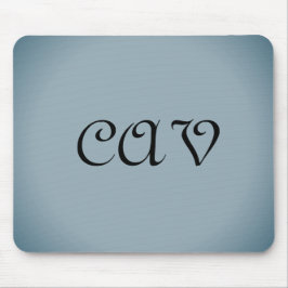 Mousepad Mochila com texto desenhado