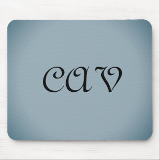 Mousepad Mochila com texto desenhado