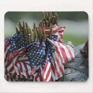 Mousepad Mochila de um soldado do Exército