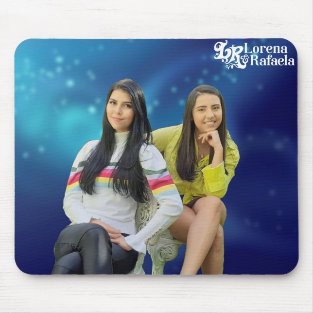 Mousepad Mod Lorena e Rafaela. 0002 (Frente)