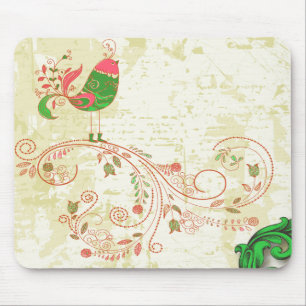 Mousepad Moda Floral Retro-Legal Bonita