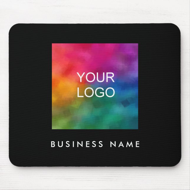 Mousepad Modelo Adicionar Enviar Texto da Imagem do Logotip (Frente)