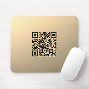 Mousepad Modelo de código QR editável instantaneamente   Fa