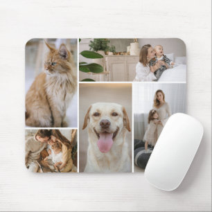 Mousepad modelo de Colagem de Fotografias Personalizado