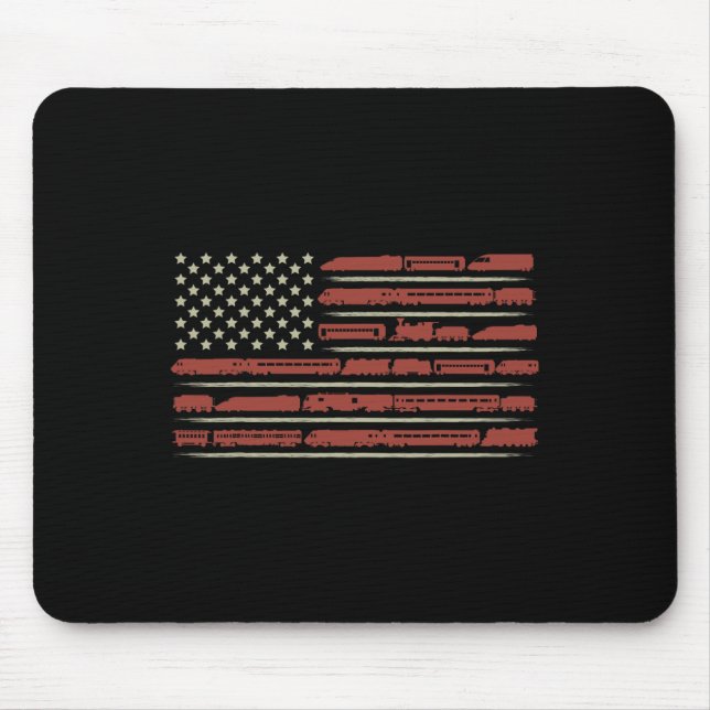 Mousepad Modelo de Condutor de Adultos de Oferta Funny Trai (Frente)