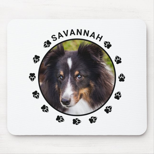 Mousepad Modelo de Foto de Animal de Estimação Personalizad (Frente)