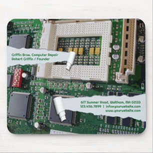 Mousepad Modelo de Mouse para Negócios de Reparo de Computa