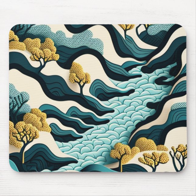 Mousepad Modern Landscape (Frente)