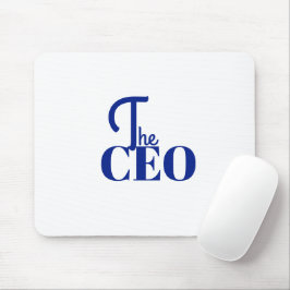 Mousepad Modern Minimal The CEO Blue