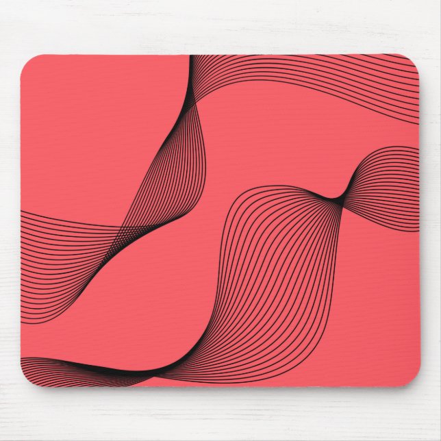 Mousepad Moderna, elegante, moderna, trendy, simples ilustr (Frente)