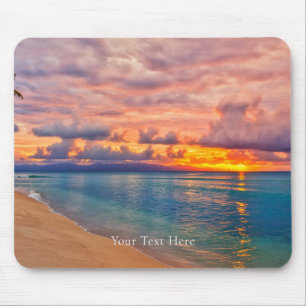 Mousepad Moderno de Foto da Natureza Minimalista