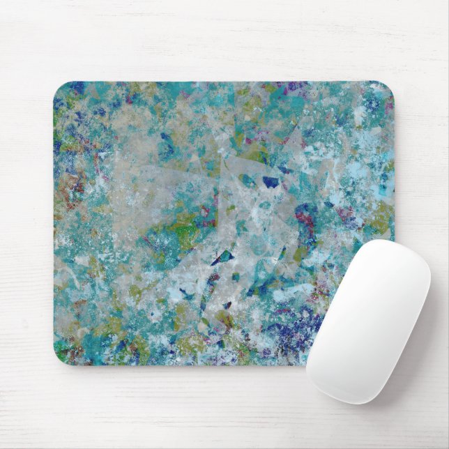 Mousepad Moderno Original Um Design De Arte Abstrato (Com mouse)