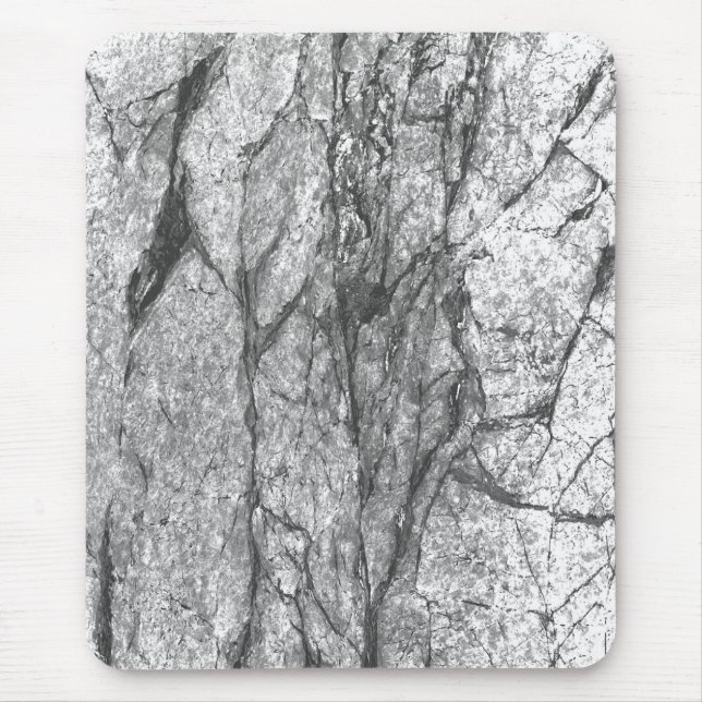 Mousepad moderno, preto, cinza, abstrato (Frente)