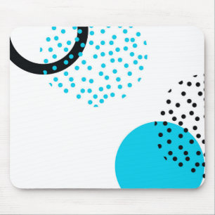 Mousepad Moderno, simples, moderno, gráfico circular urbano