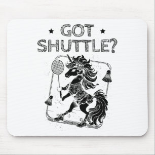 Mousepad Modo Badminton No Suporte Do Shuttle