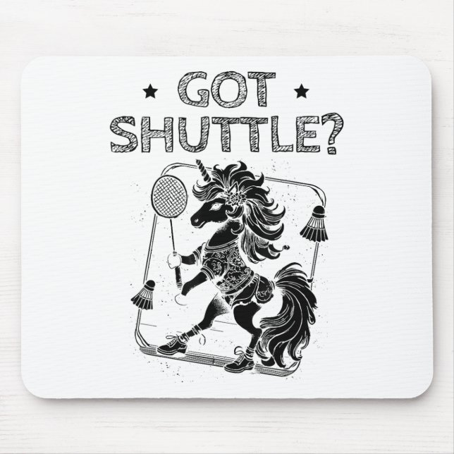 Mousepad Modo Badminton No Suporte Do Shuttle (Frente)