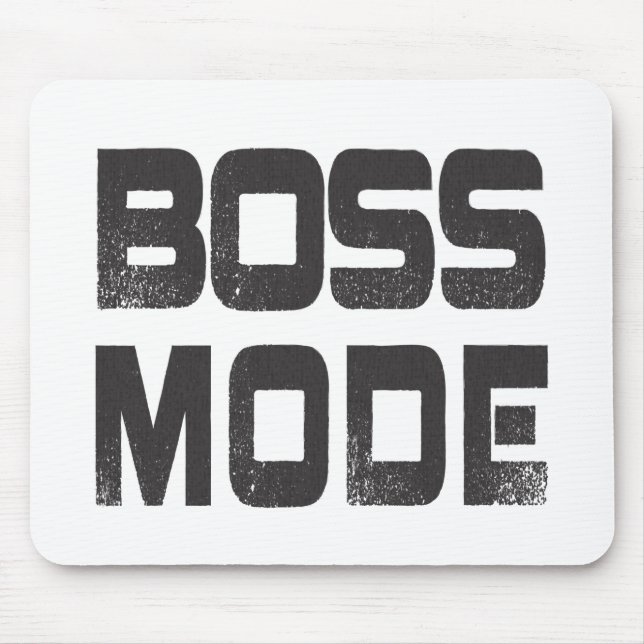 Mousepad Modo Chefe (Frente)