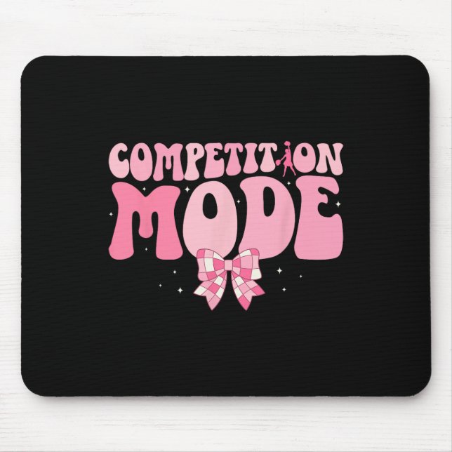 Mousepad Modo Competição Cheer Comp Dia Competições de Chee (Frente)