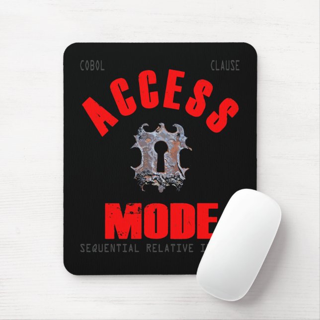 Mousepad Modo de Acesso à Programação Cobol (Com mouse)