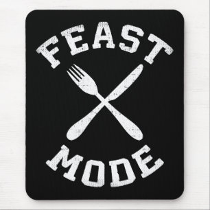 Mousepad Modo de banquete - Bulking - Comer, Fome - Novidad
