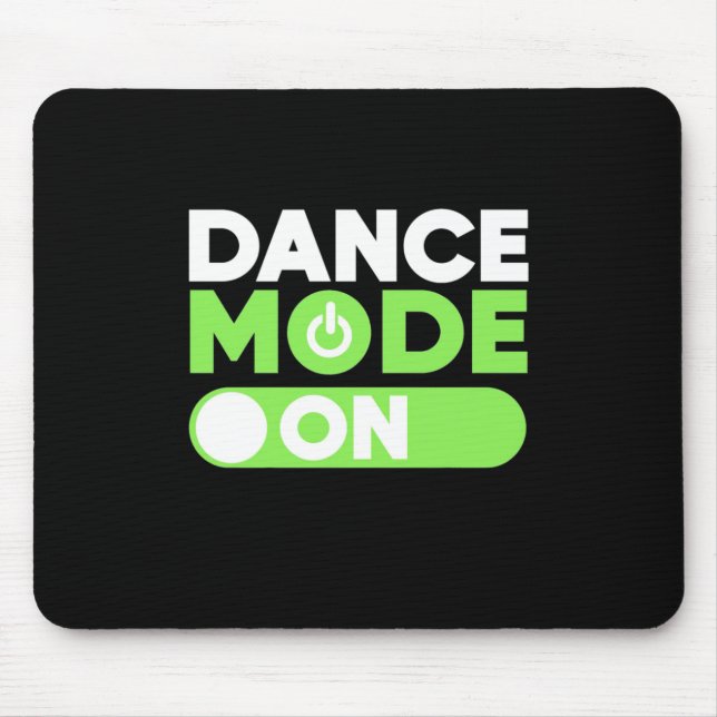 Mousepad Modo de dança ativado (Frente)