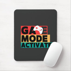 Mousepad Modo de Jogo Ativado Arte de Controle de Jogo