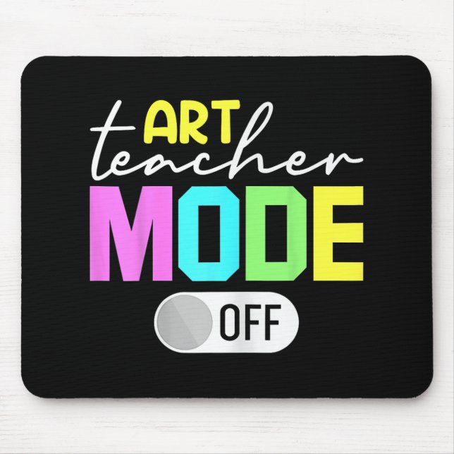 Mousepad Modo de professor desligado (Frente)
