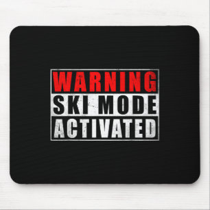 Mousepad Modo Esqui Alerta Ativado 1 