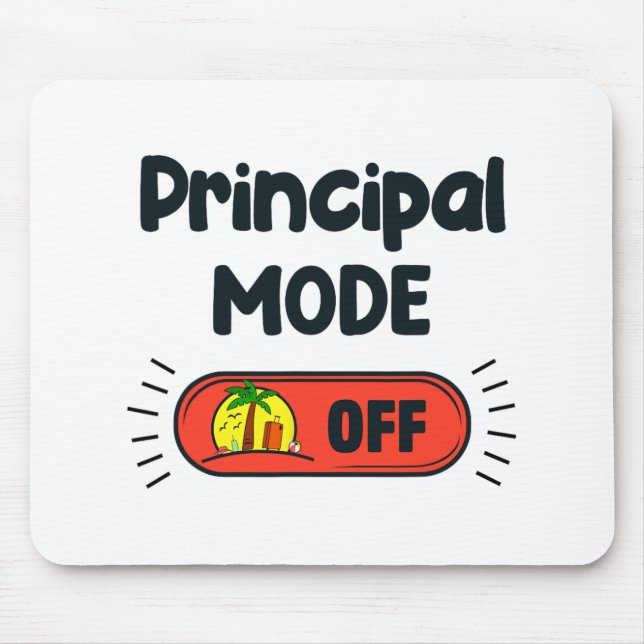 Mousepad Modo Feliz No Último Dia De Verão Da Escola (Frente)