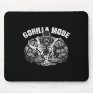 Mousepad Modo Gorila Treinador de Fitness Macaco Swole