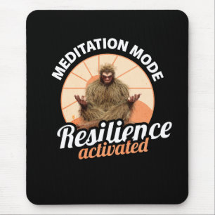 Mousepad Modo Meditação: Resiliência Ativada do Pé-Grande