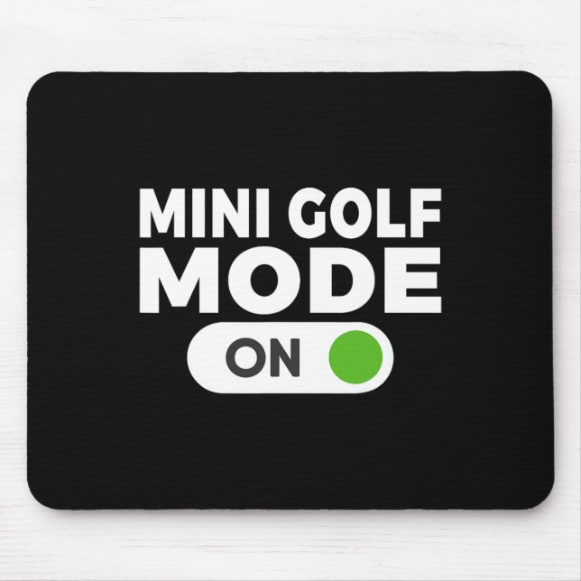 Mousepad Modo Mini Golf No Mini Golf (Frente)