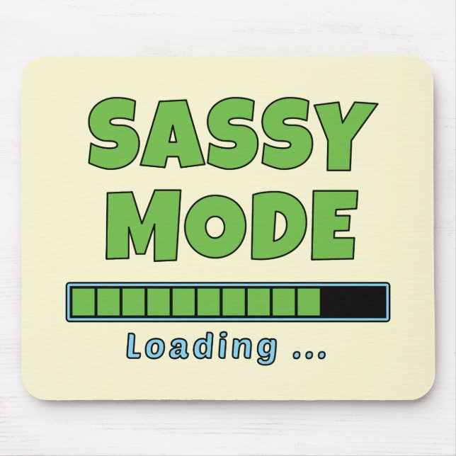 Mousepad Modo Sassy Carregando … (Frente)