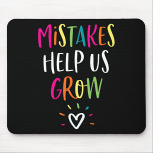Mousepad Modos de Crescimento Positivos de Volta às Ruas de