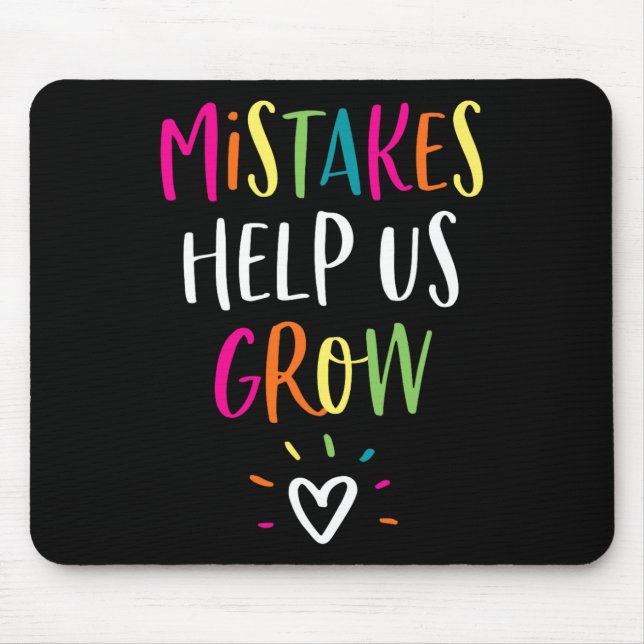 Mousepad Modos de Crescimento Positivos de Volta às Ruas de (Frente)