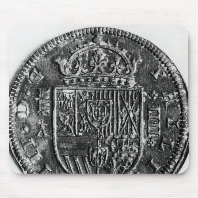 Mousepad Moeda de prata (Frente)