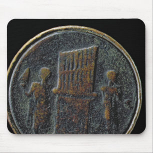 Mousepad Moeda romana que descreve um órgão