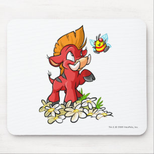 Mousepad Moehog vermelho e zumbido