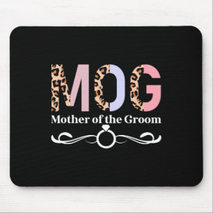 Mousepad Mog Mãe do Noivo Leopardo Mamãe do Noivo